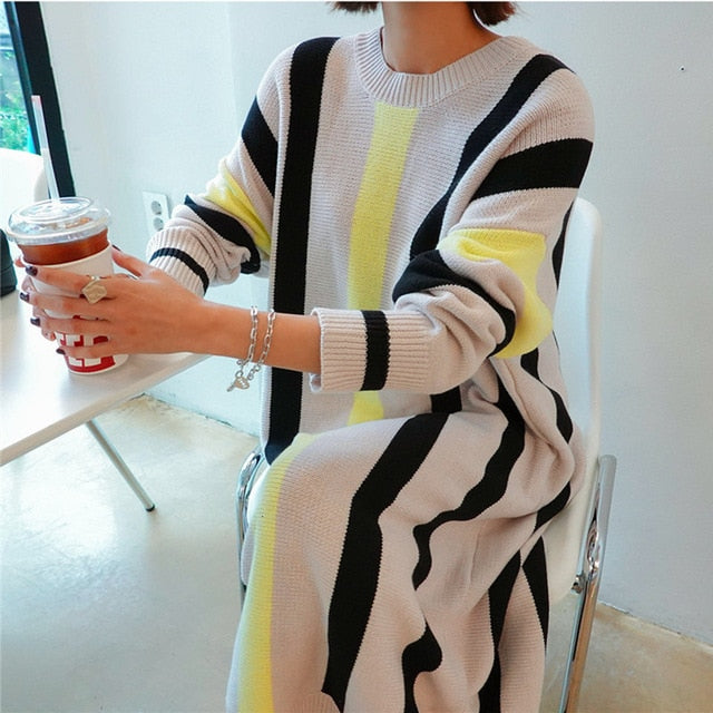 Lovelace Sweater Dress